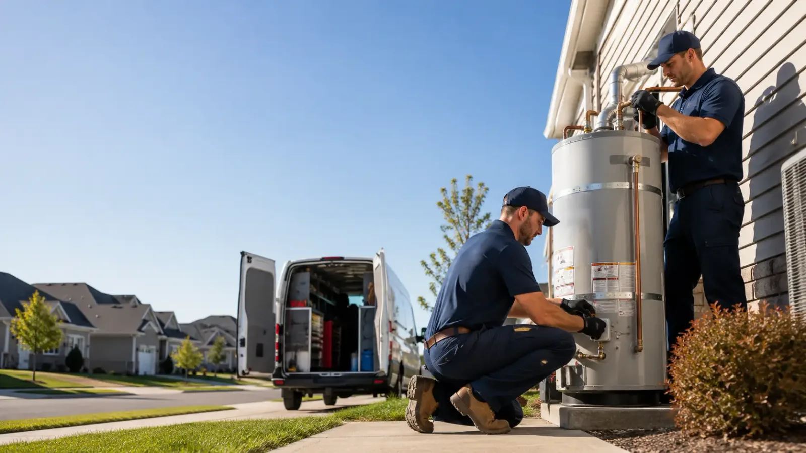 Water Heater Installation in Lucas, KS